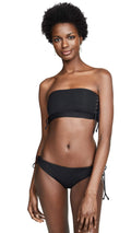 Crystal Size LSpace Black Women's Bikini Swimwear X-Small Top