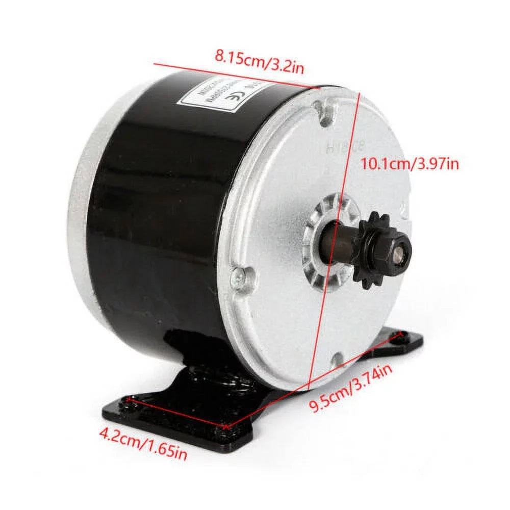 DC 24V Bike Brush 250W for Electric Permanent Magnet Brush Motor Scooter Motor