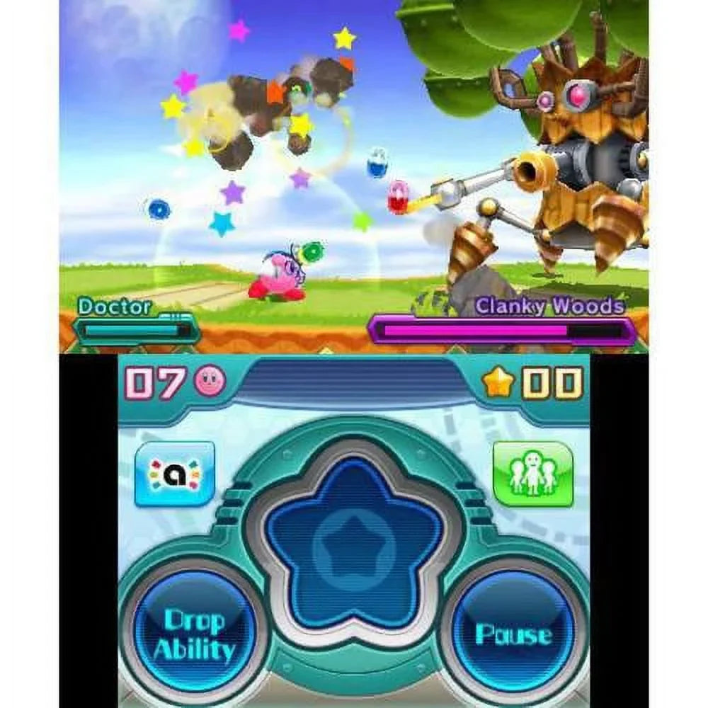 '- Nintendo 3DS Planet Kirby: Nintendo - Action/Adventure Robobot Game