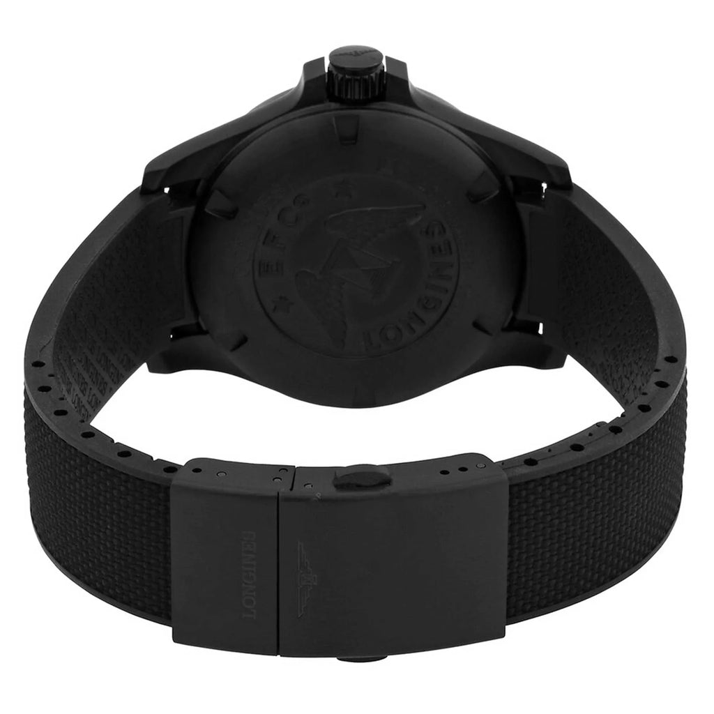 Conquest Strap Black Men's L37162569 Longines V.H.P. Dial Watch