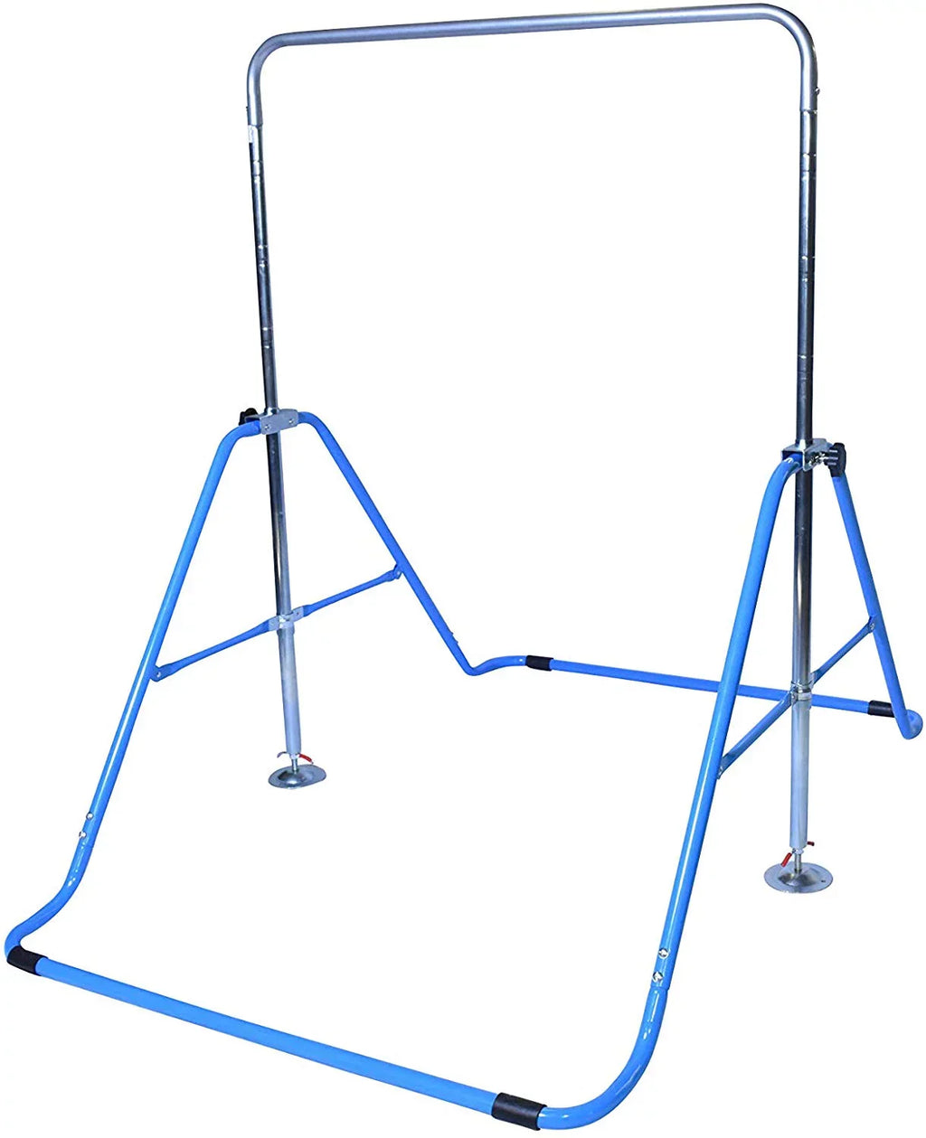 Mat Training Horizontal Kip with Gymnastics Blue Climbing Kip Fitness Expandable Bar Bar Bar Tower Kids Height Folding Monkey Bars for Gymnastic Adjustable