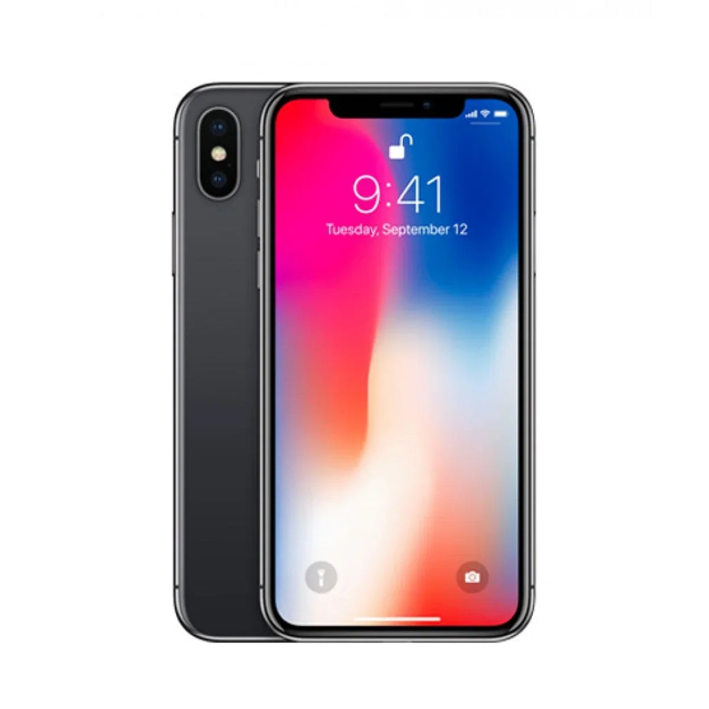 Apple Gray 64GB, - (Refurbished) Space iPhone Unlocked X Restored T-Mobile