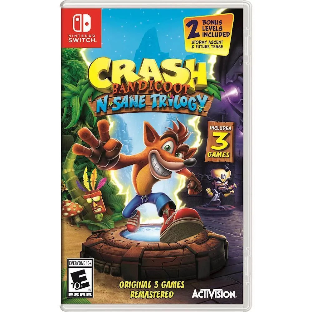 Edition Trilogy - Bandicoot Switch N. Standard Nintendo Crash Sane