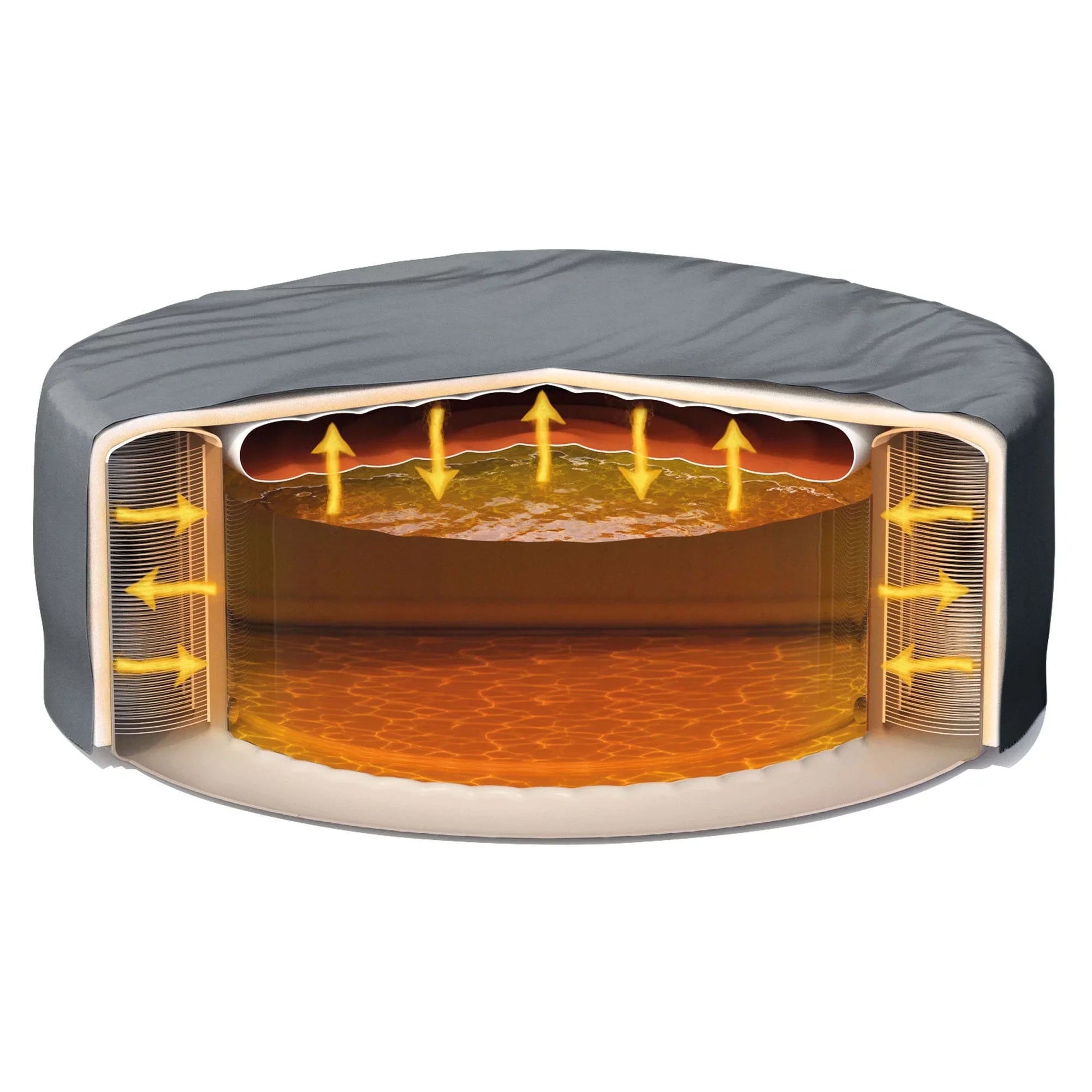 Tray (4 Inflatable Intex Plus Hot Accessories Pack) Tub PureSpa + Intex