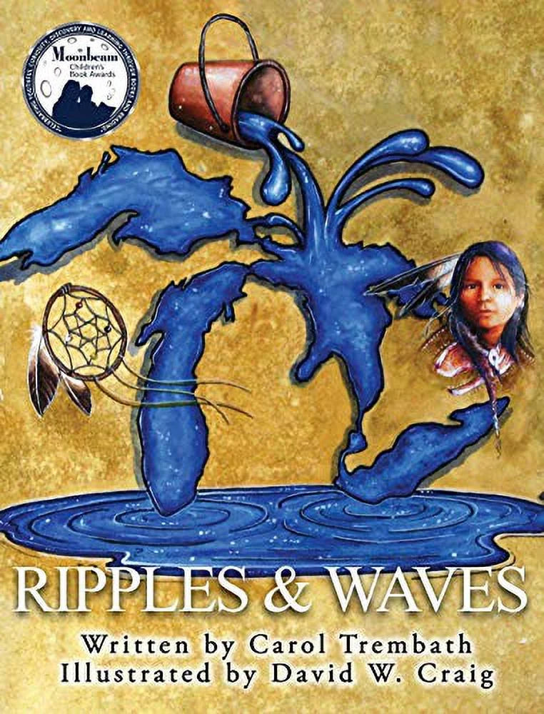 Pre-Owned Lake (Water Ripples Walkers) Hardcover Walking Waves: Huron and (3)
