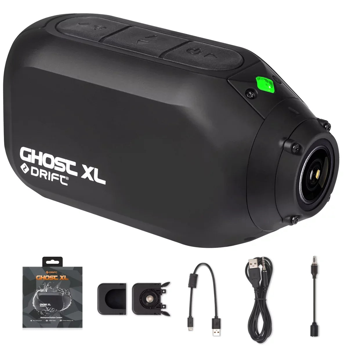 Battery Ghost Waterproof XL Life External Drift Sports Support Camera 9 Camera, Hour Mic