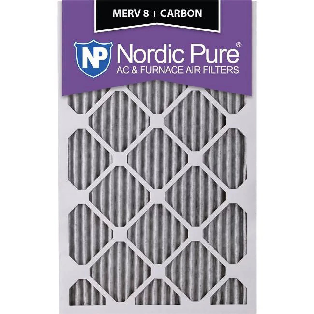 Nordic 18 of - MERV x in. Pack 14x18x1ExactCustomM8-C-6 - Filters Exact 1 Carbon Pure x Plus 6 14 Furnace AC 8