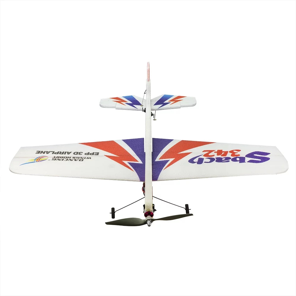 Model DIY Unassembled Electric Carevas Hobby Dancing Flying Airplane RC Aircraft E1801 Version Powered KIT 1000mm SBACH342 RC EPP