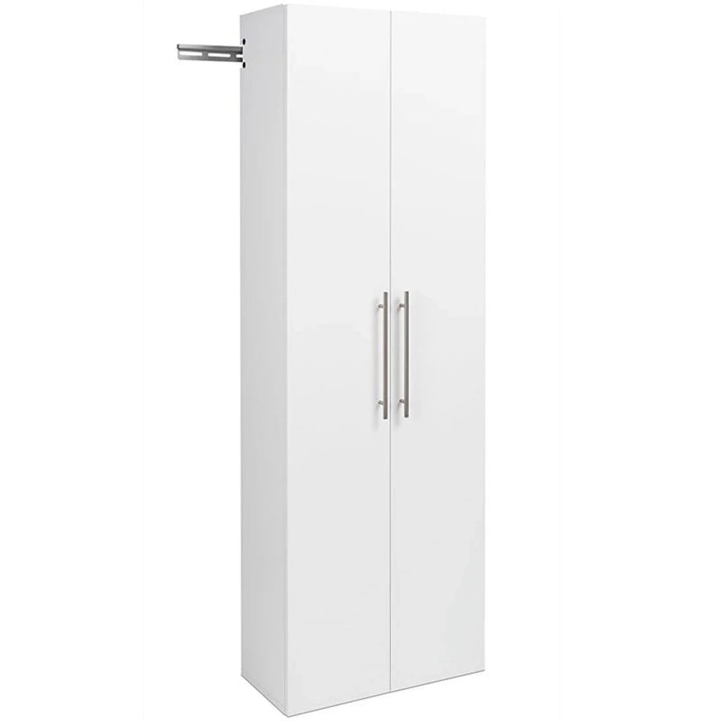 72" Garage Piece Wall Cabinet Row Large in Pemberly White Set Mounted 3