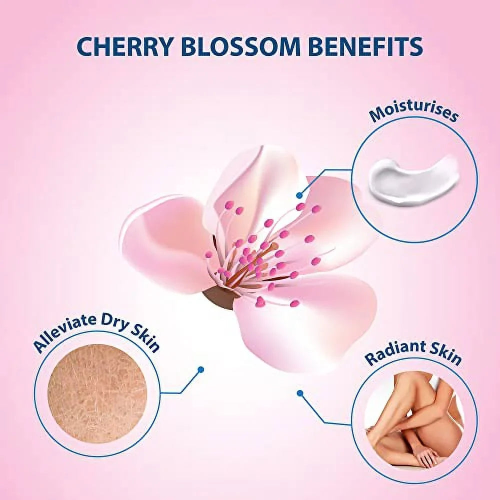 Dry Body 27.05oz Blossom Cherry Milk for 2-PACK (800ml) Skin Lovercare - Lotion Goat