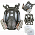 Set Respirator for Gas w/Filters Mask Spraying Face Painting Facepiece Full 6800