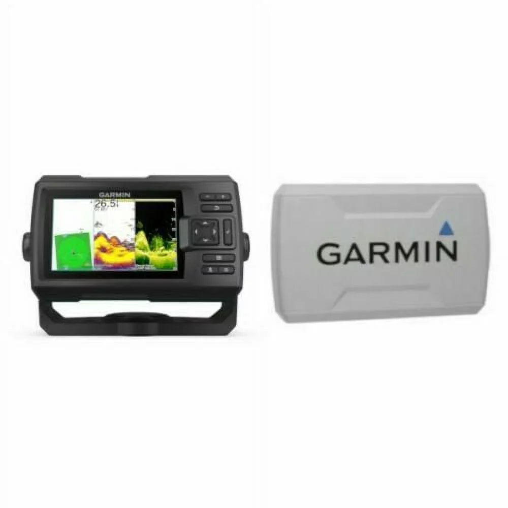 Vivid 010-02551-00 with Protective STRIKER Garmin 5cv Marine Cover Fishfinder