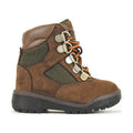 Timberland Brown TB044892 Nubuck/Green Boots Toddler (4.5C) 6 HS2659 Field Leather Inch