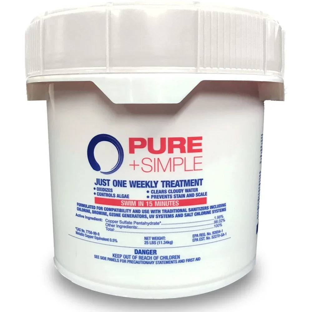 Pools Swimming + LB Care 10 for - Pail Pure Water Simple Weekly