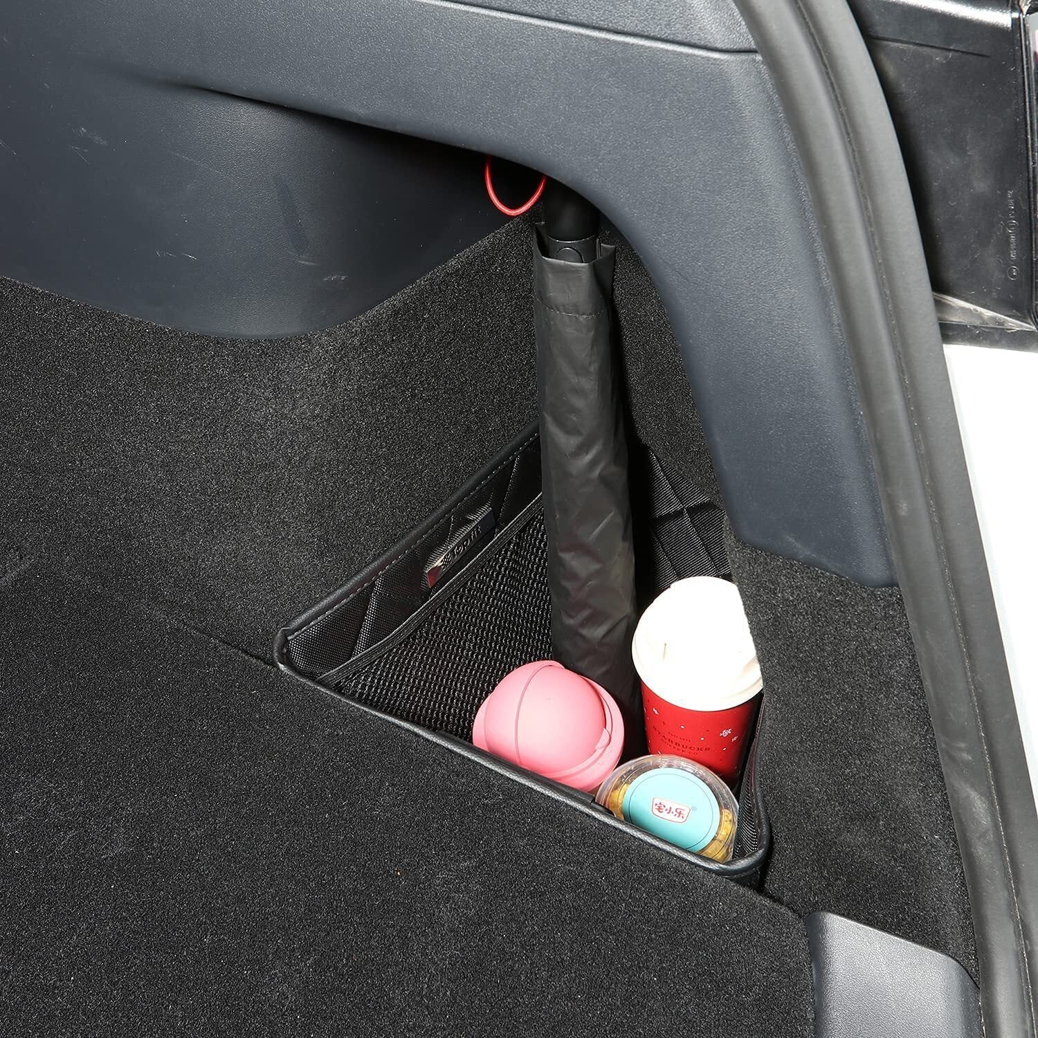 Trunk Pair, Organizers, Y Model Tesla Storage Rear Pocket 2020-2023