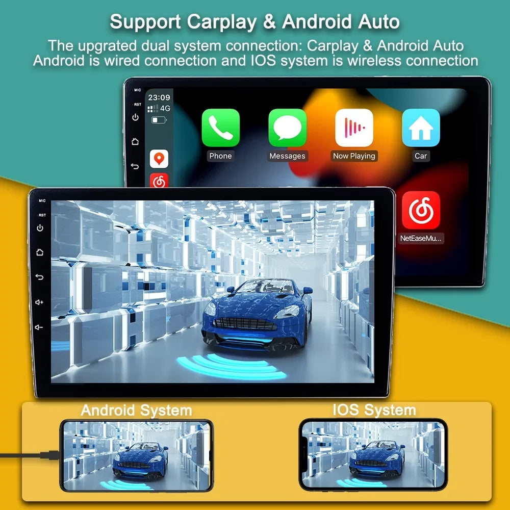GPS Ford Car Focus Stereo Bluetooth For 2 - Mk Android 2 Audio With Navigation 2004 Screen Auto Carplay Touch 2011