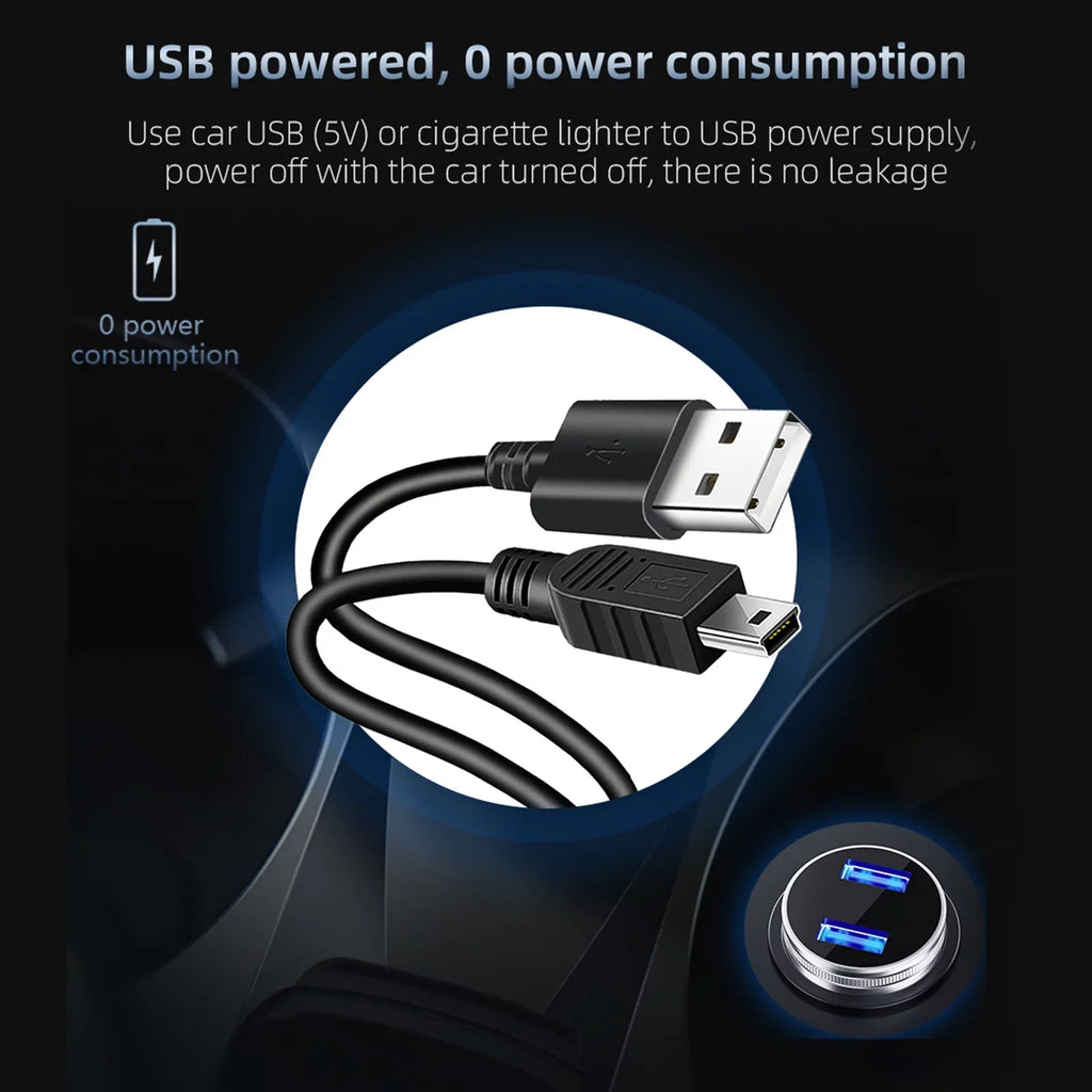 Travel GPS Direction, Car Speed Alarm Ambient Distance, Time, Heads-Up Overspeed Display Speedometer, Digital & Light, Nebublu