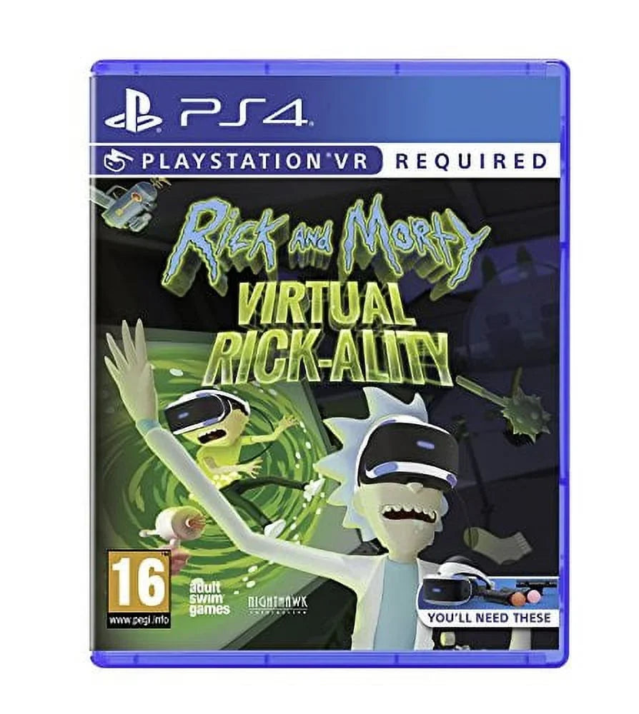 Morty Rick-Ality (PS4) and Virtual Rick