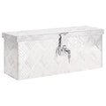 Aluminum Case 5.9 for x Truck Trip Lockable Anself Camping x Storage W Silver x Organizer H) Inches 19.7 Garage, Trailer 8.1 Vehicle, Tool Underbody Box x Toolbox Box (L