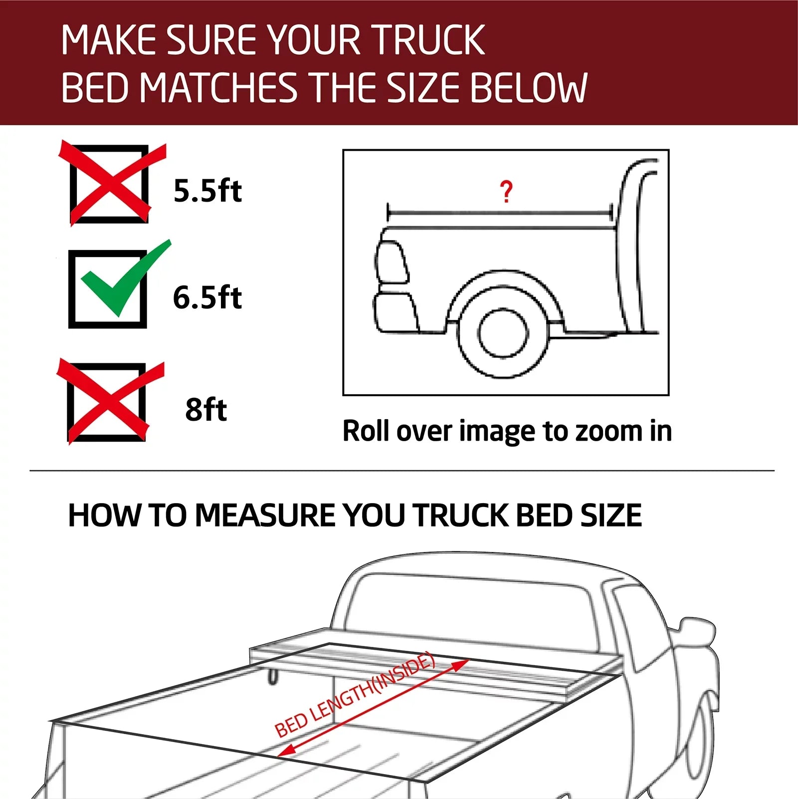 Soft Without Cover Deck (78.7") (for 2022-2024 System) Trail Edition The Kikito Truck 6.7FT w/o Rail Vinyl Tonneau Tundra Bed Bed Roll-Up for Models