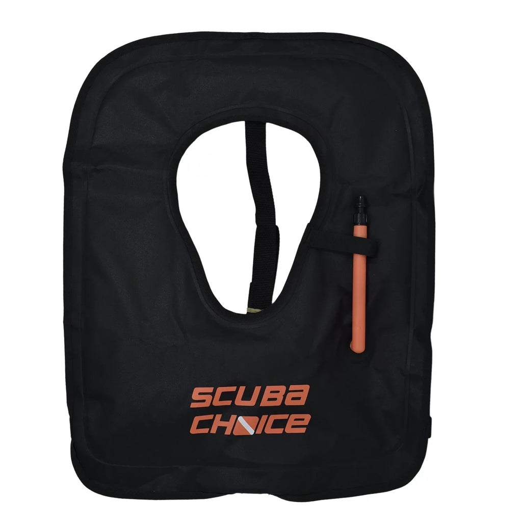 Black Snorkel Adult Scuba Box, w/ Vest X-Large Choice Name