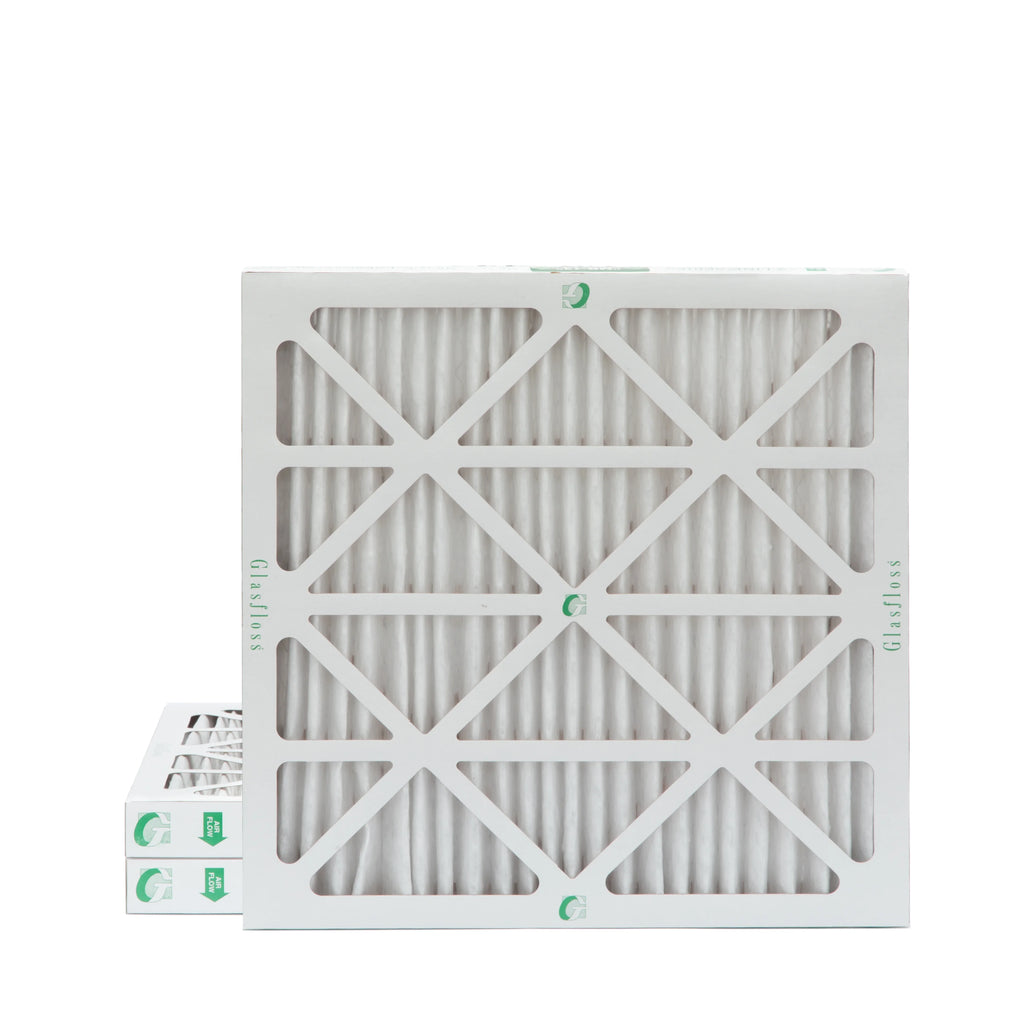 Pleated Pack 11-1/2 Glasfloss. Size: x 3 2" 10 MERV 11-1/2 x Inch Actual Air 12x12x2 of Filters 1-3/4 by