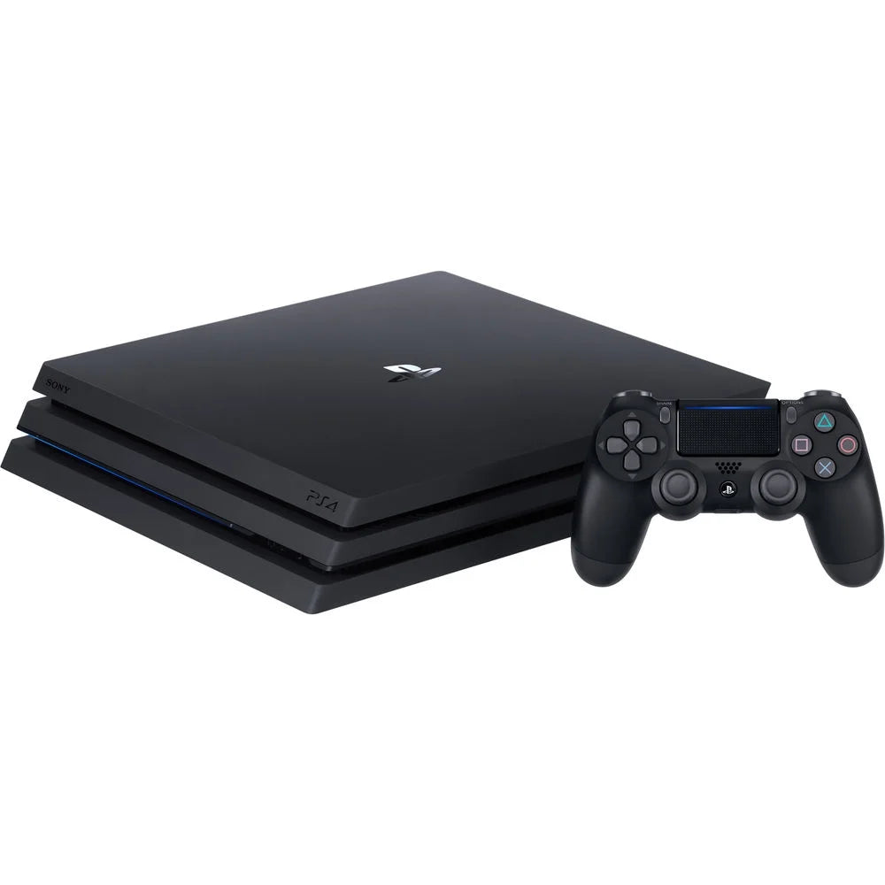 Console, 1TB Black PlayStation Pro 4 Sony CUH-7115B (Refurbished) Gaming Restored