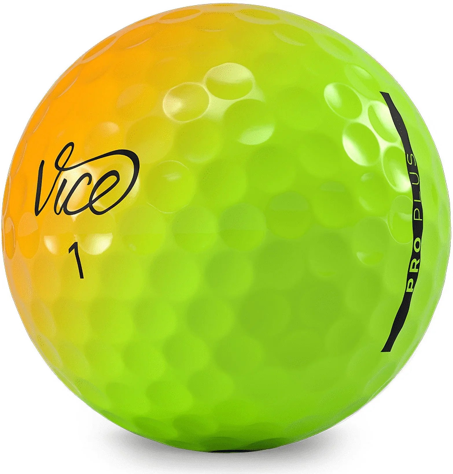 Limited Vice Golf Golf Balls|Shade Yellow Plus Edition Pro Orange
