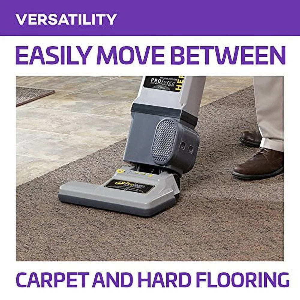 Inch, Gray Upright ProForce ProTeam 15 Vacuum,