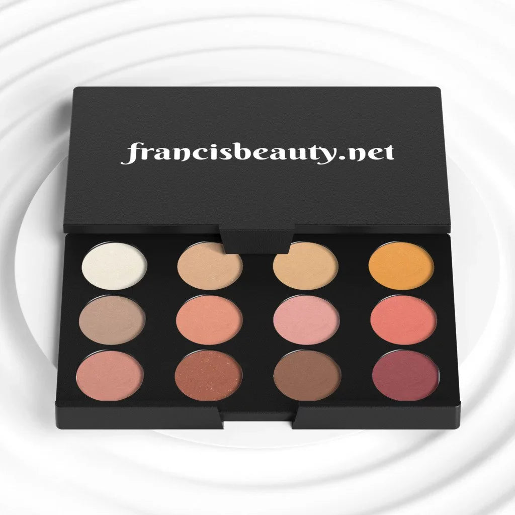 High Day Light Francis 12 Palette, Beauty Eyeshadow Color Pigmented
