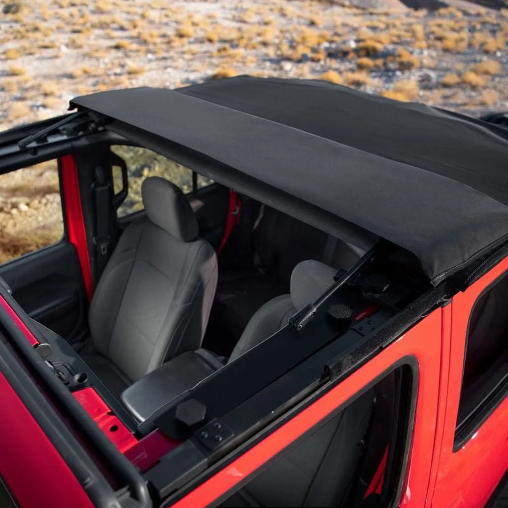 Select: Voyager Wrangler Top Win; Jeep by Diamond Jeep RealTruck with Jeep Wrangler Unlimited S.Cloth, 18-Curr Wrangler Ridge Sahara Tinted Black JLU Sport, Compatible 2018-2019 2021 Unlimited Rugged