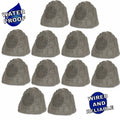 Pool Slate Set Garden 12R8SG Rock 12 for Yard Theater Solutions Deck Speaker Outdoor 8" Spa