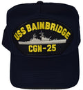 SHIP USS BLUE Business BAINBRIDGE Owned - Veteran - CGN-25 NAVY HAT