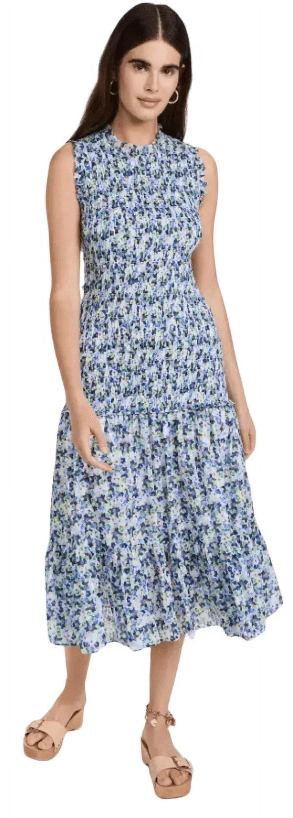 Veronica Multi Cobalt Beard Verena 6 Dress, Women's