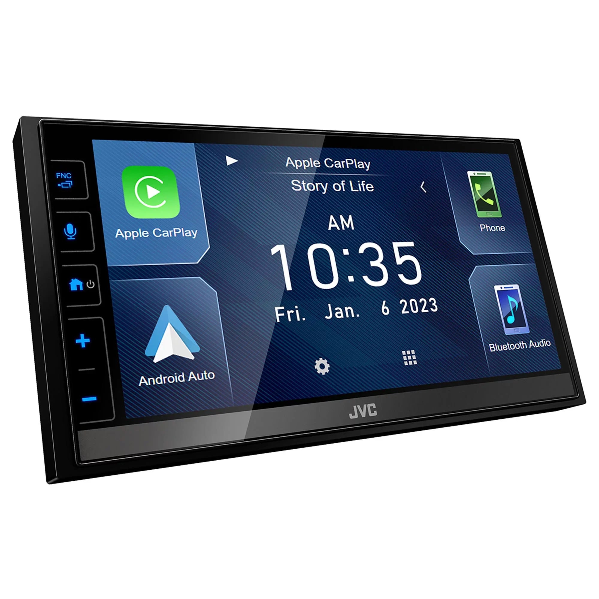 Apple 6.8" Auto / Steering KW-M780BT Android JVC with Digital Receiver, Compatible Interface Media Wheel With CarPlay