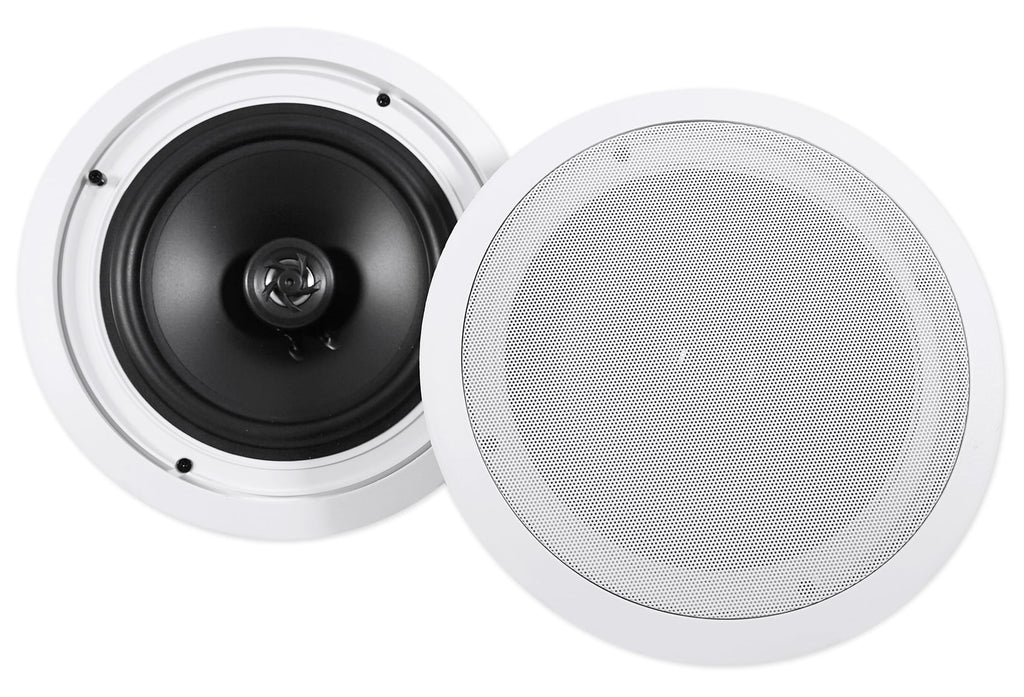 Theater Technical Pro Bluetooth RX55URIBT Ceiling Receiver+(2) 8" Home Speakers