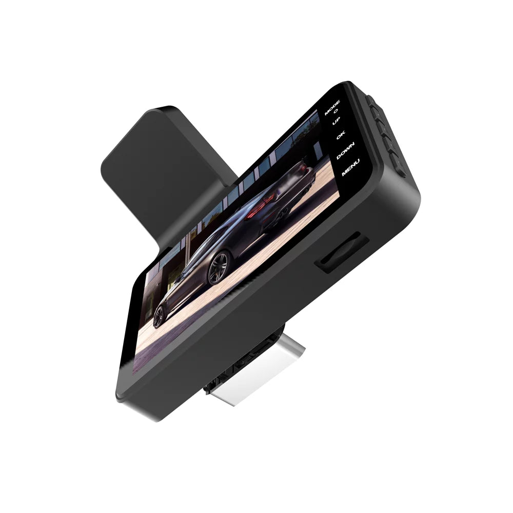 1080P Angle Picture Detection 4 Inch Recorder Dashcam Recording Driving Eccomum 170° Support DVR Reversing Motion Touchscreen Night-Vision Loop Wide Dash Car with Camera