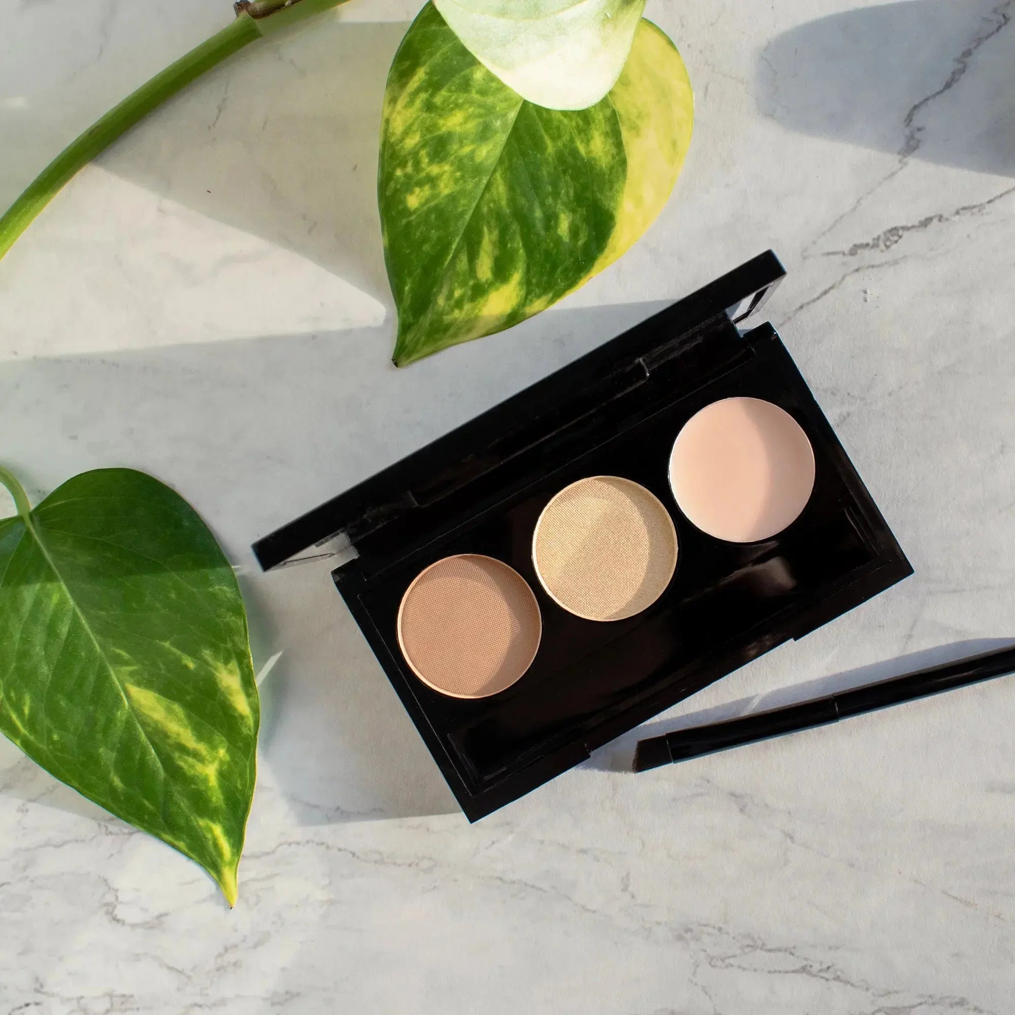 Free Pro Palette 3 Paraben - Eye Colors Texture Makeup-Street Hazel Vegan 6.2g Brow Matte