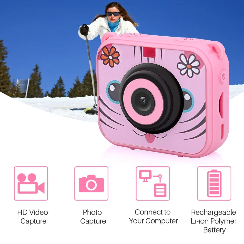 Battery Camera,12mp Video Laojia Hunya New Camera 30m Waterproof Built-in Video Kids Battery Built-in 30m Children