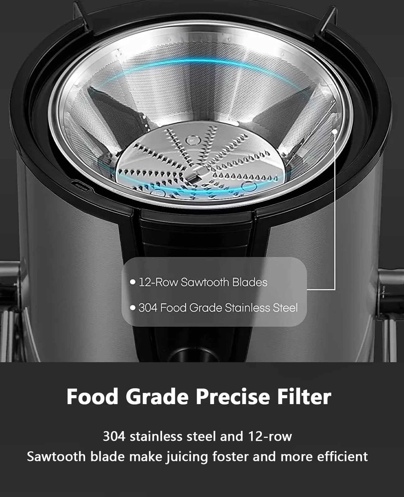 Fruits Centrifugal with for Juicer - Control Vegetables 3-Speed and