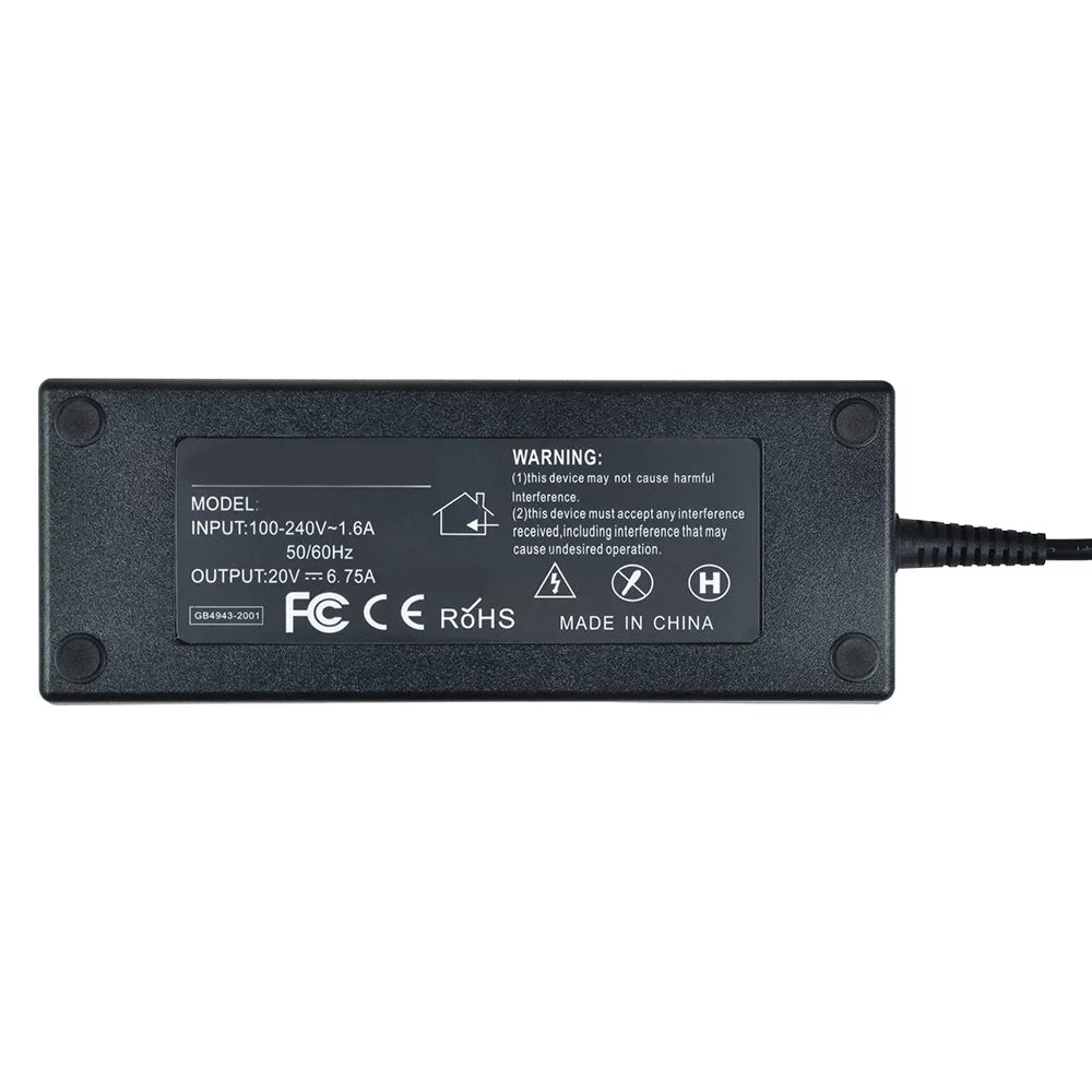Y50-80 Power Lenovo PSU Y50-70 Mains for Y40-70 Adapter 135W CJP-Geek Charger Supply AC