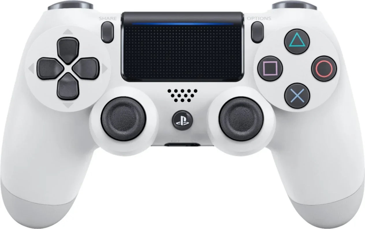 Sony White 4 Like Dualshock - 4 New) ( (Refurbished) Restored Playstation