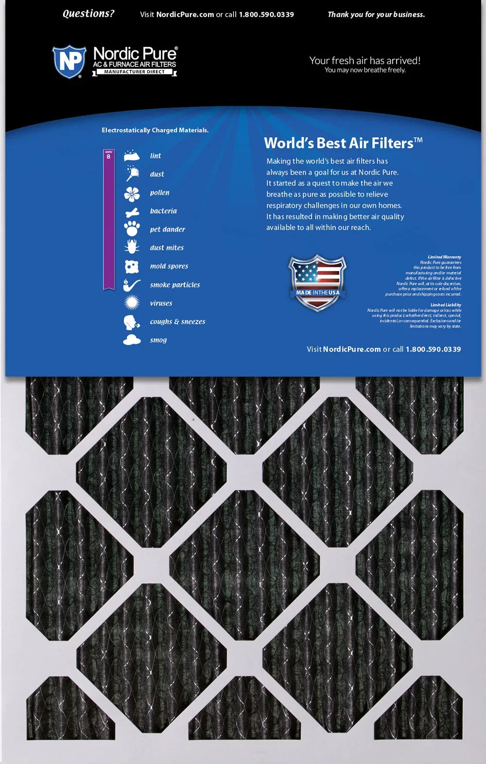 Pack Plus MERV 3 (17_3/4x29_3/4) Pleated Carbon Filters Air 18x30x1 8 Furnace