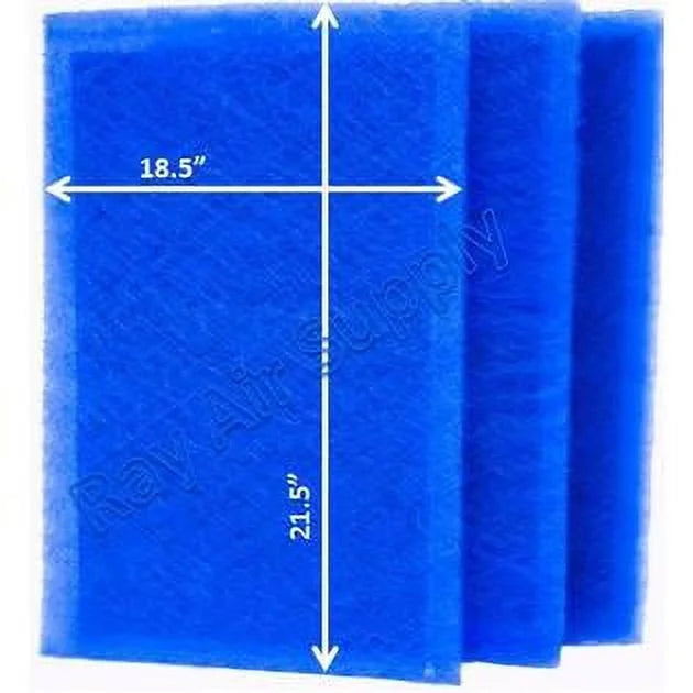 with Air RAYAIR 20x24 SUPPLY MicroPower Refills 20x24 Pads Filter Compatible BLUE Replacement (3 Guard Pack) Cleaner