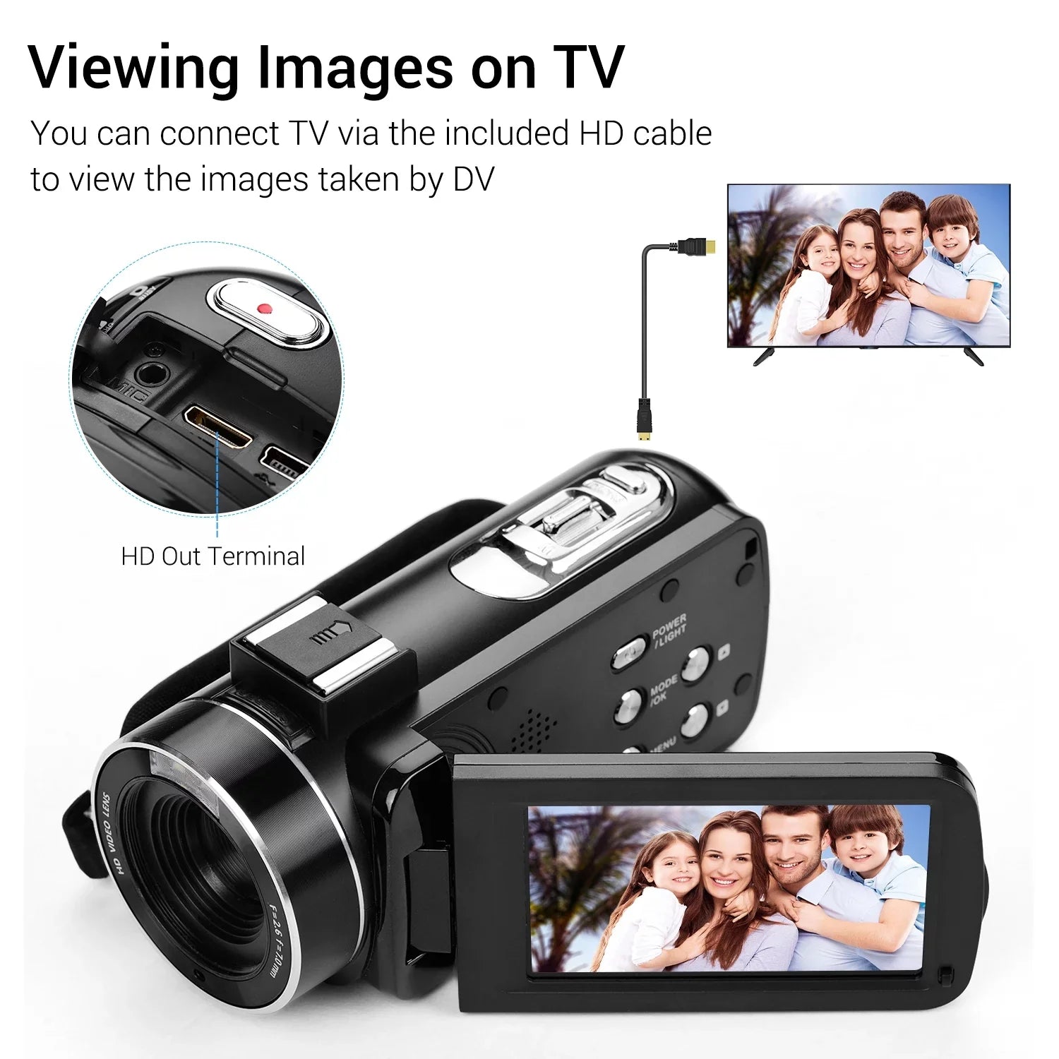 Inch Inch Camera Andoer-2 Monitor Professional DV 4K Function Video AINN IPS Camera ERYUE Burst Camera,Video Monitor Handheld IPS IPS 3.0 3.0 DV Video Inch