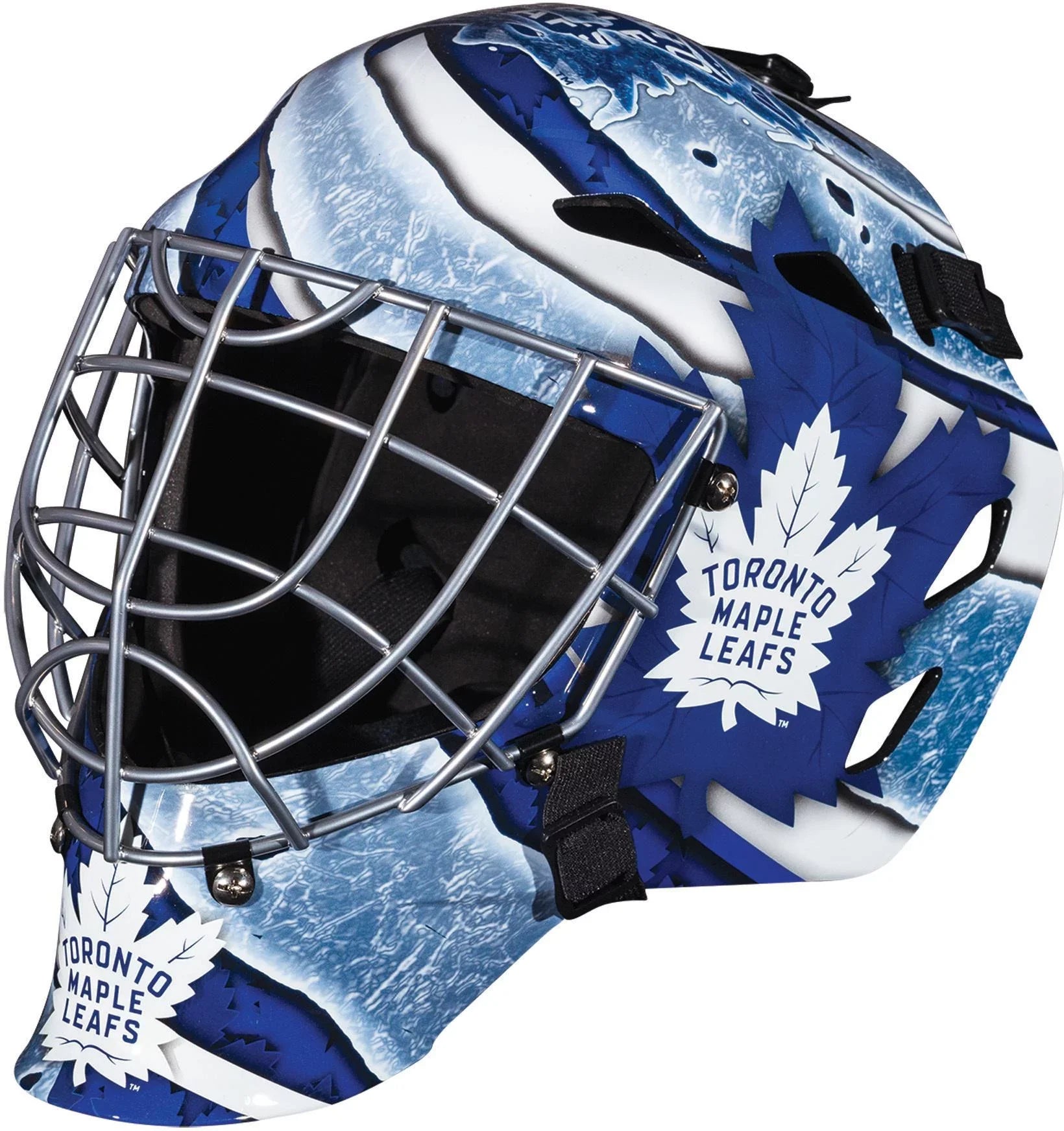 Toronto Maple Franklin Unsigned Replica Leafs Sports Goalie Full-Size Mask