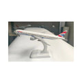 Diecast with Alloy parts Toy A380 British Stand plastic ABS Replica Airways with Model Airbus