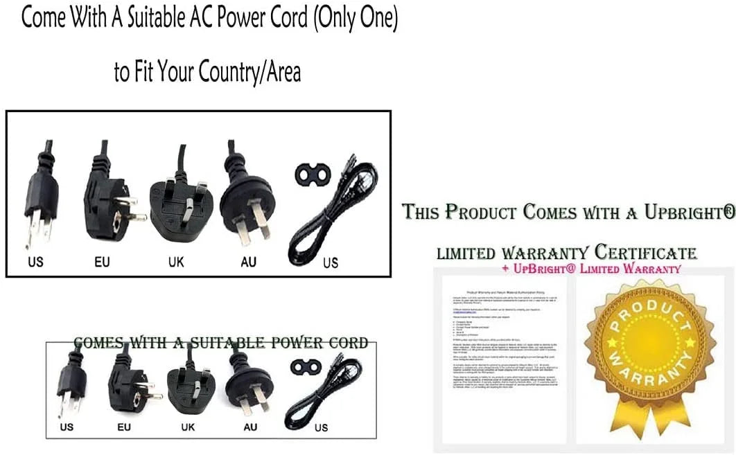 Excel Compatible 52048 UpBright Exercise 120 AC/DC Active R301 Cross with 210 310 Aspire 52049 Fitness Rower 52059 215 9V Cycle Adapter 53070 52060 53072 York 53062 52058 Trainer Perform 53063 53071