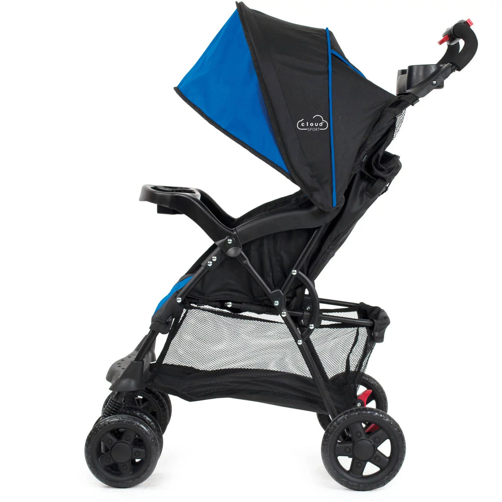 Cloudspot Kolcraft Blue Stroller