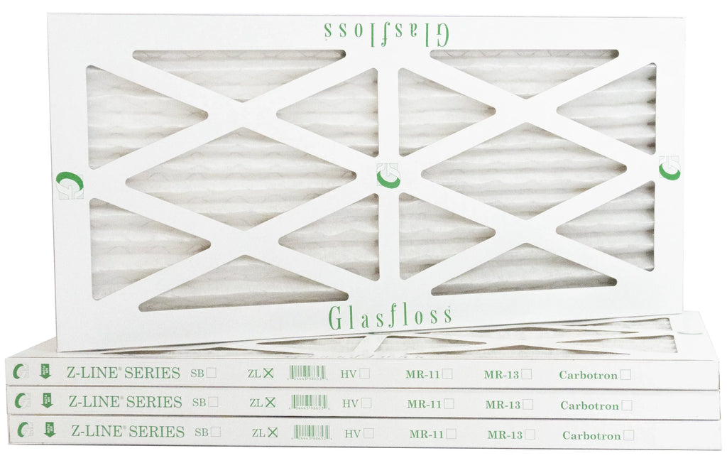 Filter Air - 22x36x1 USA 10 21.5 Size: x inch) - 35.5x7/8 Made in -Qty:4 Furnace Glasfloss (Actual - MERV